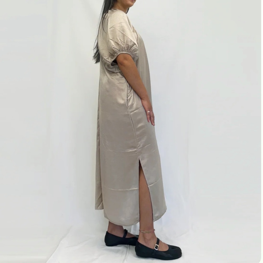Mary Lo Ophelia dress in silk rayon blend